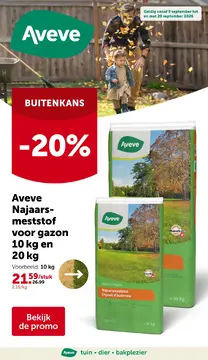 Aveve folder voorblad