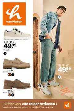 vanHaren Schoenen folder voorblad