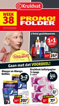 Kruidvat folder voorblad