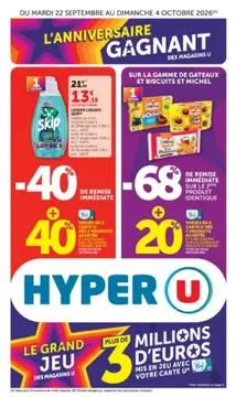 Hyper U couverture de brochure