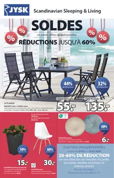 JYSK couverture de brochure