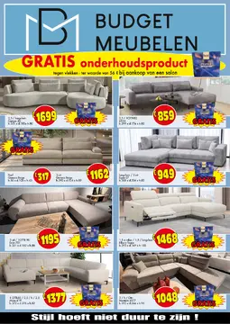 Budgetmeubelen folder voorblad