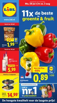 Lidl folder voorblad