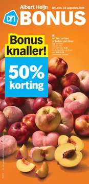 Albert Heijn folder voorblad