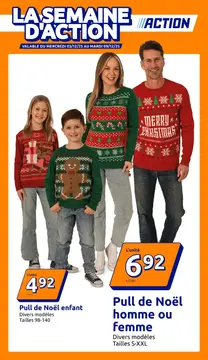 Action couverture de brochure