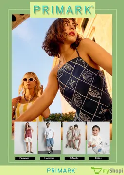 Primark couverture de brochure