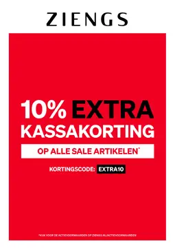 Ziengs Schoenen folder voorblad