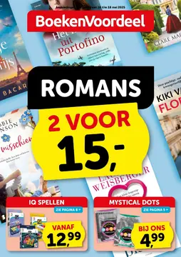 BoekenVoordeel folder voorblad