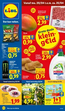 Lidl folder voorblad