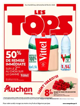 Auchan Roncq folder voorblad