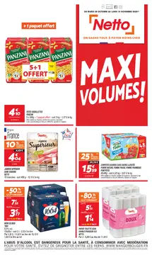 Netto couverture de brochure