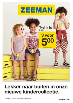 Zeeman folder voorblad