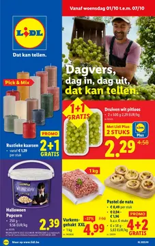 Lidl folder voorblad