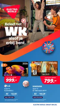 Electro World folder voorblad