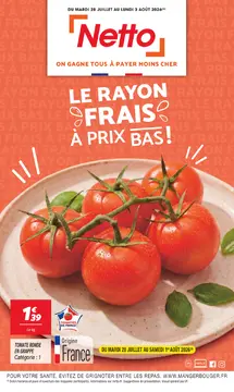 Netto couverture de brochure