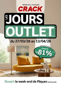 Meubles & Cuisines Crack couverture de brochure