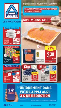ALDI couverture de brochure