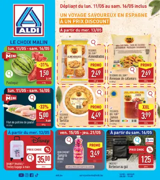 ALDI couverture de brochure