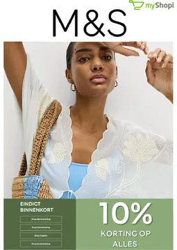 Marks & Spencer folder voorblad