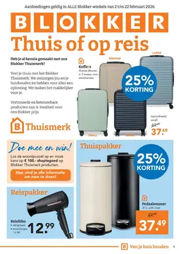 Blokker folder voorblad