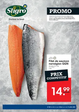 Sligro-M couverture de brochure