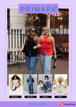 Primark couverture de brochure