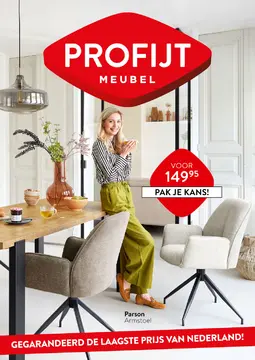 Profijt Meubel folder voorblad