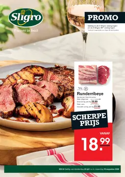 Sligro folder voorblad