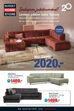 Budget Home Store folder voorblad
