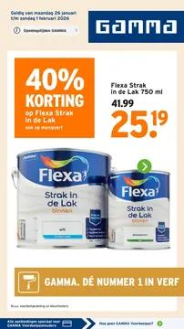 GAMMA folder voorblad