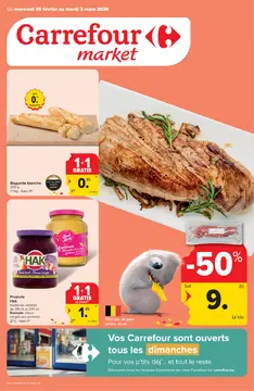 Carrefour Market  couverture de brochure