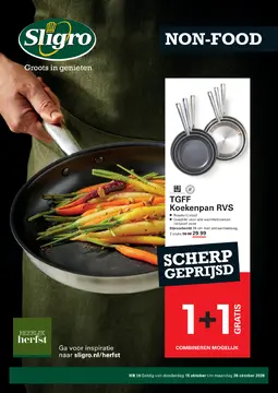 Sligro folder voorblad
