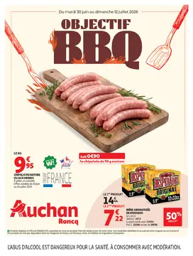 Auchan Roncq folder voorblad