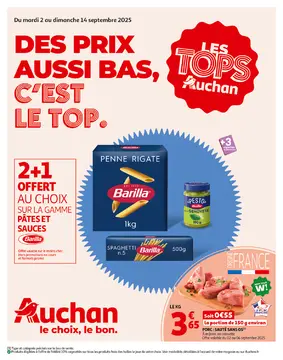 Auchan folder voorblad