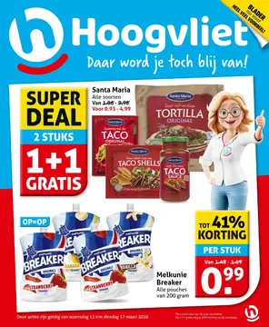 Hoogvliet folder voorblad