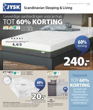 JYSK folder voorblad