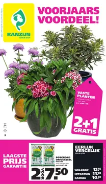 Ranzijn tuin & dier folder voorblad