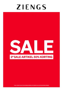 Ziengs Schoenen folder voorblad