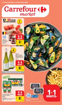 Carrefour Market couverture de brochure