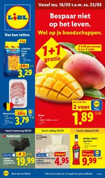 Lidl folder voorblad