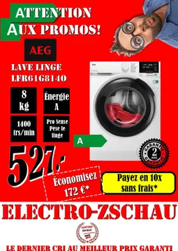 Electro Zschau couverture de brochure