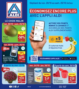 ALDI couverture de brochure