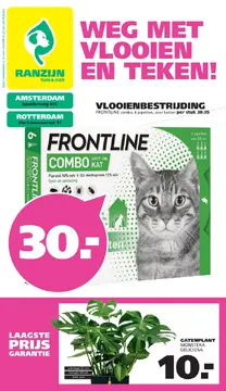 Ranzijn tuin & dier folder voorblad