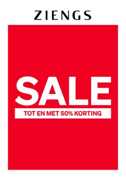 Ziengs Schoenen folder voorblad