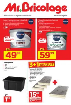 Mr. Bricolage couverture de brochure