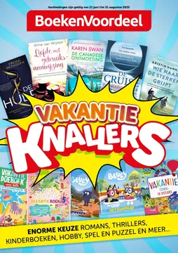 BoekenVoordeel folder voorblad