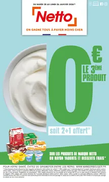 Netto couverture de brochure