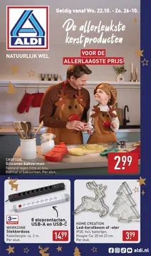 ALDI Kerst folder voorblad