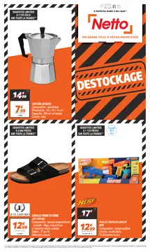 Netto couverture de brochure