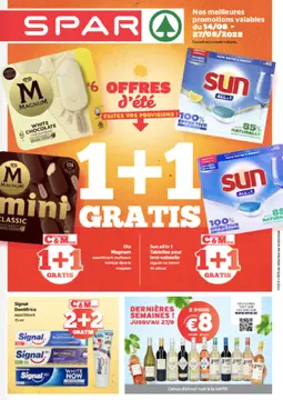 SPAR couverture de brochure